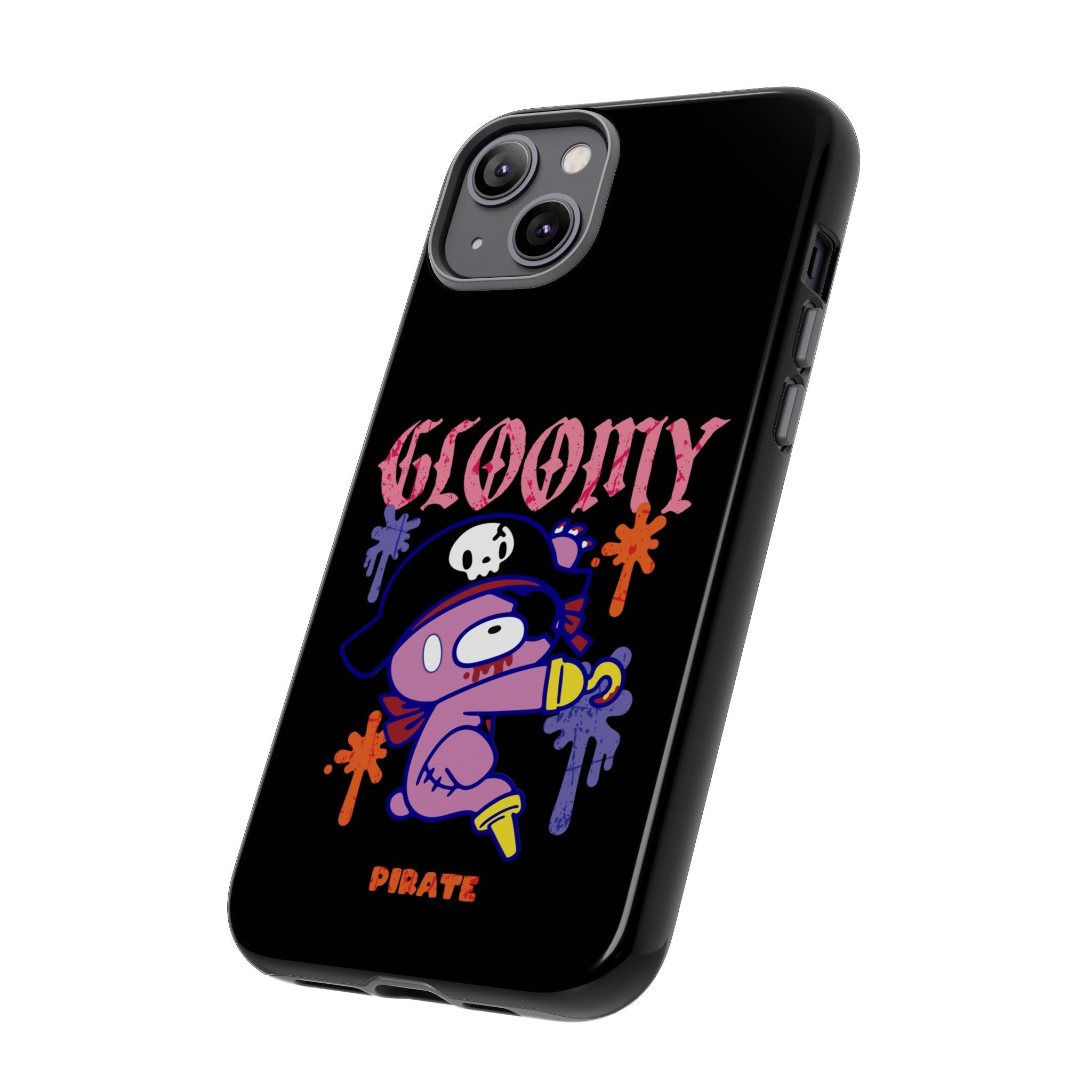 gloomy bear Halloween pirate Phone Case